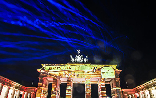 Берлинский festival of lights 