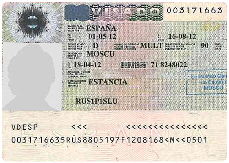 резидентская виза в испанию