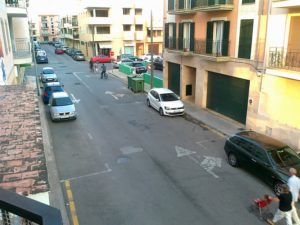 Разметка парковки в Испании