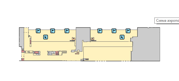 Схема аэропорта Пальма-де-Майорка