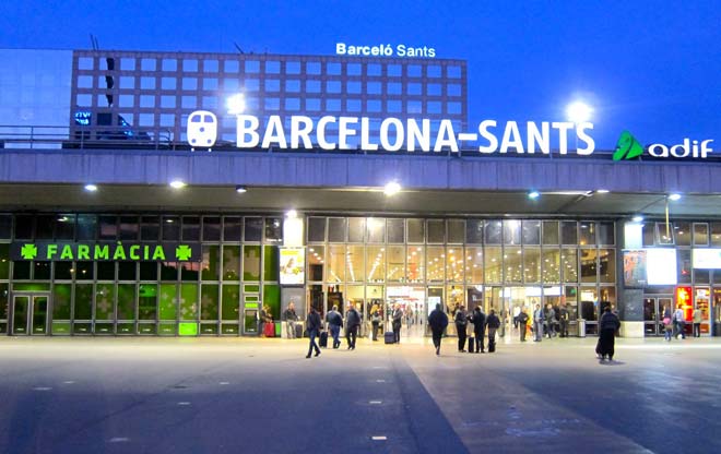 Вокзал Barcelona Sants