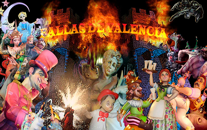 Огненный праздник в Валенсии