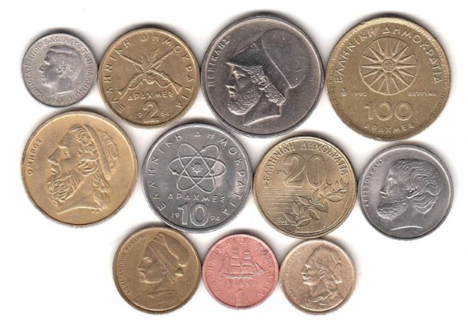  греческие монеты