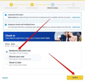 Онлайн-регистрация на рейс Ryanair 3
