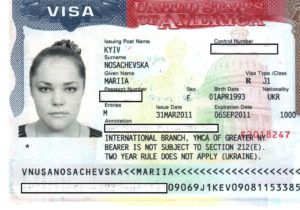 тип визы J-1 Exchange Visitor Visa
