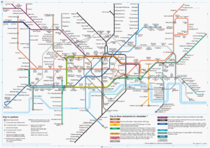 Схема лондонского метро