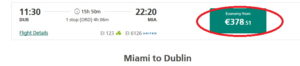 Как приобрести билеты на рейс Aer Lingus на сайте компании 4