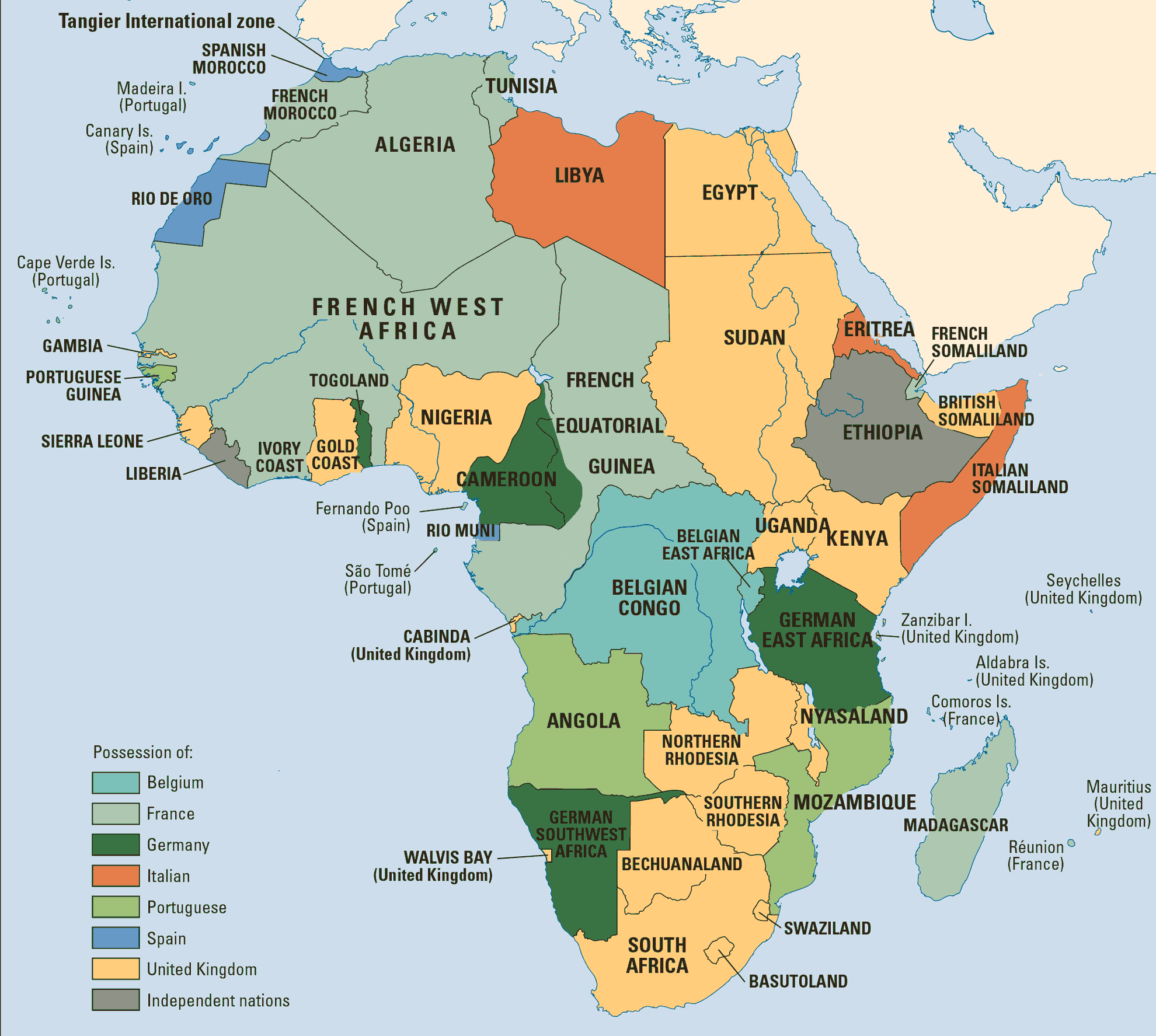 страны африки