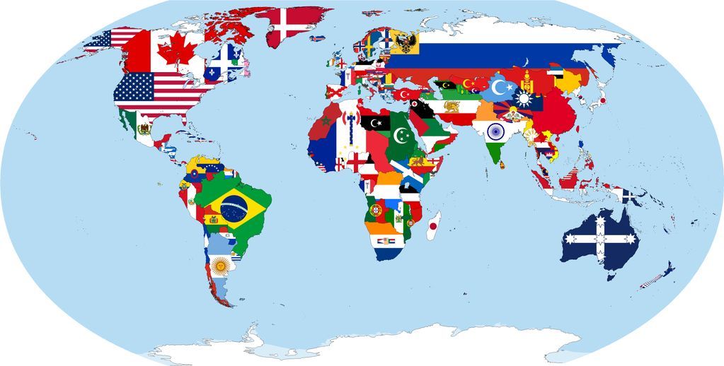 Самые большие страны в мире